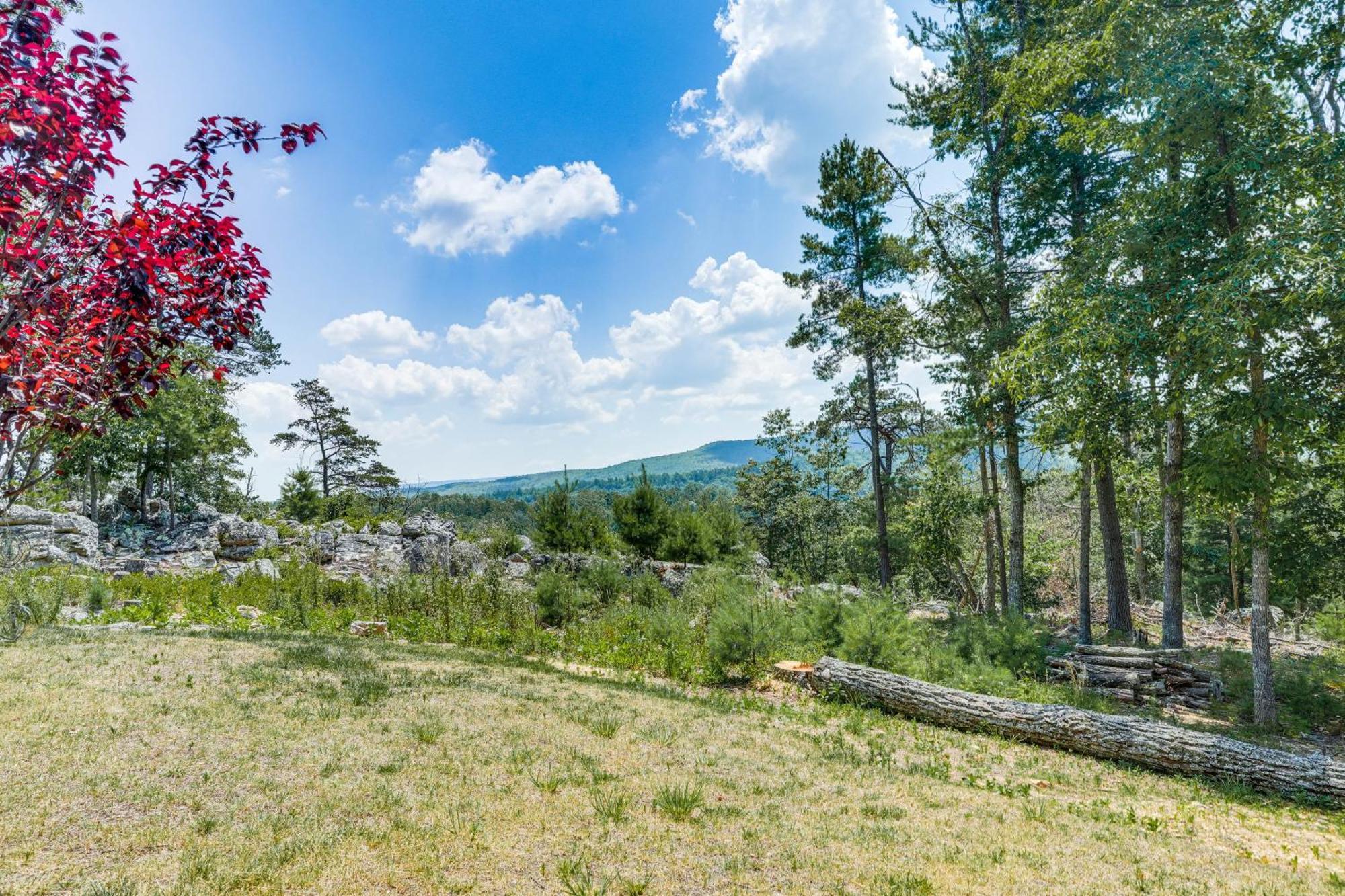Upscale Cabin With Hot Tub And Deck In Wardensville! Exterior photo